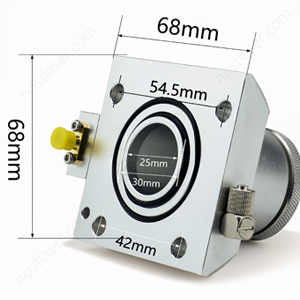 激光保护镜片侧面